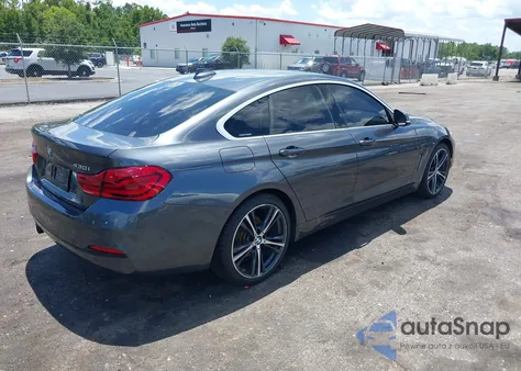 2019 BMW 430I Gran Coupe xDrive from USA, damaged, VIN WBA4J3C55KBL08020